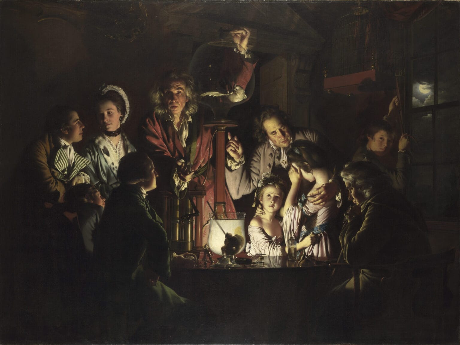 Joseph Wright ‘of Derby’. An Experiment on a Bird in the Air Pump