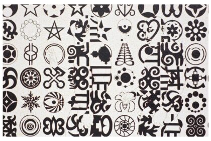 Owusu-Ankomah, Microcron Begins No. 16, 2013. Acrylic on canvas, 180 x 280 cm. Photo copyright, Joachim Fliegner. Courtesy October Gallery