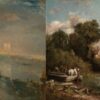 JMW Turner, The Burning of the Houses of Lords and Commons, 16 October 1834, 1835. Cleveland Museum of Art. Bequest of John L. Severance 1942.647; John Constable, The White Horse, 1819. © The Frick Collection, New York. Photo: Joseph Coscia Jr